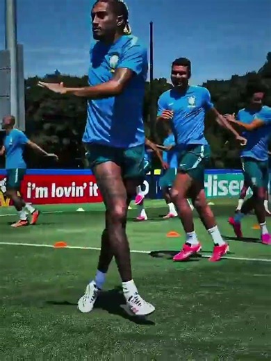 treino do Brasil de ontem para enfrentar Noruega hoje! 💛💚 #brasil