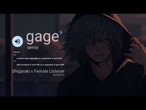 Gage - Shigaraki x Female Listener | Quirkless AU | Chapter 9 | FANFICTION |