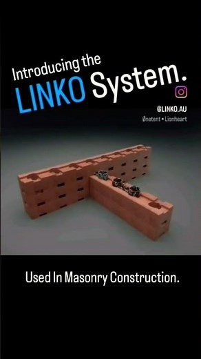 LINKO the innovative, sustainable masonry construction system revolutionizing the industry!