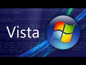 It's 2008 and you're using Windows Vista!