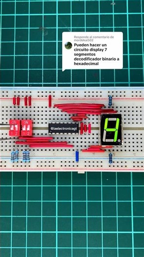 Binary to Decimal Decoder Circuit | #LaElectronicaGT