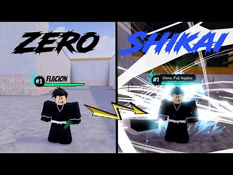 Zero To Shikai | Training To Get Shikai! | Bleach Era | Roblox