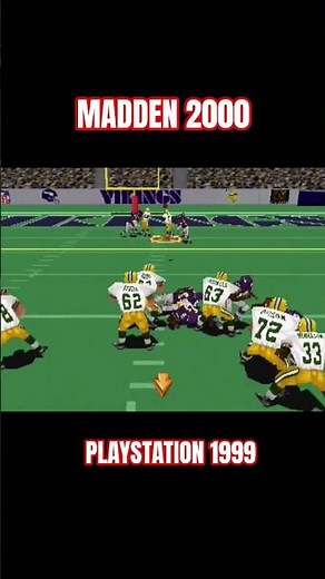 Madden 2000 (PS1): Packers came to play