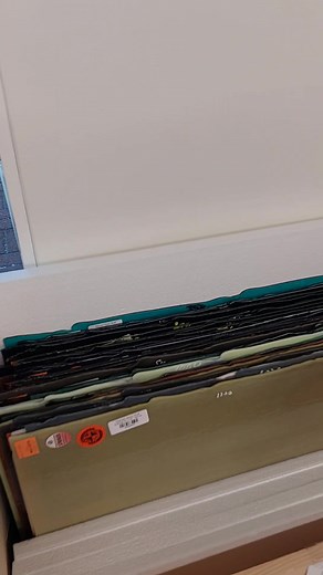 Don't ask. But if you must, a truckload of vintage BE glass arrived at our Loading Dock and was promptly stickered and sorted and put out front. As the well dressed guy above said, you must travel to the west end of Bells Corners in Ottawa to investigate and grab any and all of these treasures. Irids! Textures! Thins! Transparents! Opaques! And even a few Cascades! Start the car! | Stained Glass Stuff