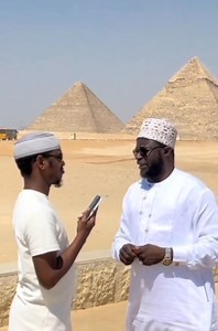 2.6K views · 67 reactions | Al’ajabin Dake Wannan Wurin Da Bayani Akan Pyramid Of Giza” dake ƙasar Masar | Yasir Sani Dikko | Facebook