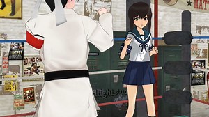 混合格斗动画｜初入擂台的她