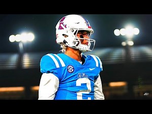 Ole Miss QB Jaxson Dart 2024 Highlights 🎯 ᴴᴰ