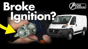 Broke Ignition? MAJOR Ram ProMaster Problem (Locksmithing Fix MUST Know)