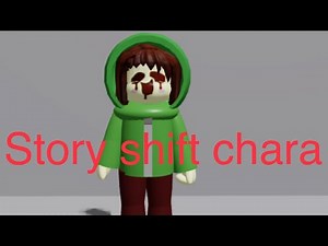 Roblox Story Shift chara Showcase in Undertale Protect from Zombies