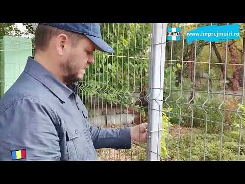 Sisteme de prindere panouri bordurate - surub T sau brida tip U