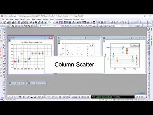 Column Scatter Plot