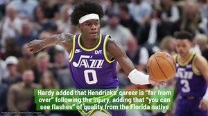 Jazz’s Hendricks To Miss Season Following Horror Leg Break