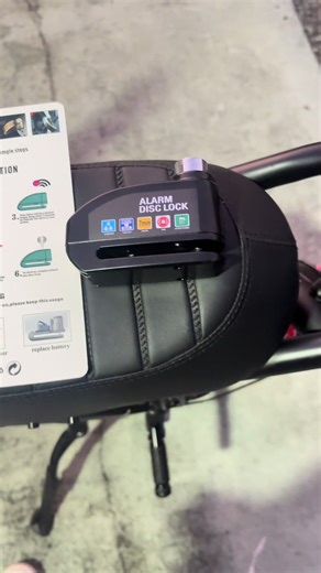 Alarm disc lock 🔒para tu 🚲 bici