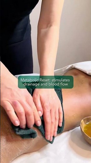 A powerful reset: Honey Detox Massage 🍯✨