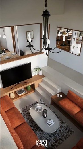 Simple Life in a Farmhouse 2 Bedrooms Tiny House Design Idea 9 x 10 Meters with Floorplans