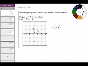 13 09 Transforming the graph of a function using more than one transformation