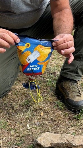 DIY Water Container (Made from Everyday Items) 🔥💧 #camping #outdoors #lifehacks #survival #skills | Sergio Outdoors