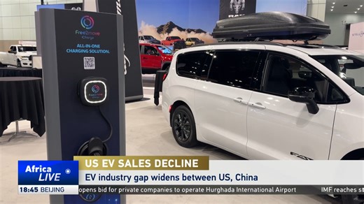 US EV sales decline widens the gap with China Visitors to November's Los Angeles Auto Show left underwhelmed by the lack of new technology. Even with record electric vehicle sales in the US this year, experts warn that reduced incentives and investment could slow growth—though some believe the setback may only be temporary. | CGTN Africa