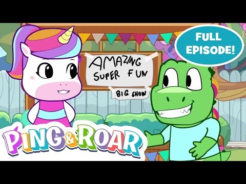 🎉 The Big Fun Show 🎉 | Kids Cartoon Adventure | Unicorn Magic 🦄