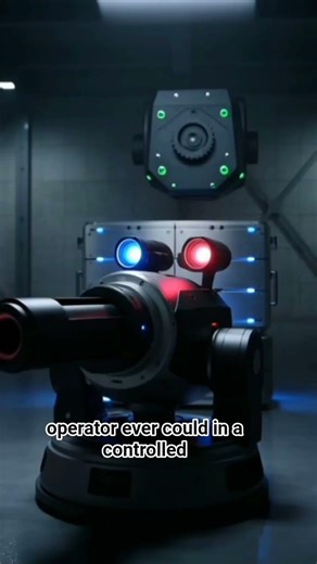 Autonomous Machine Gun Test – The Future of AI Warfare#AutonomousWeapons#AITechnology#MilitaryTech