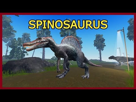 How to get SPINOSAURUS in JURASSIC GENESIS (Roblox) | Tyrant Killer Badge