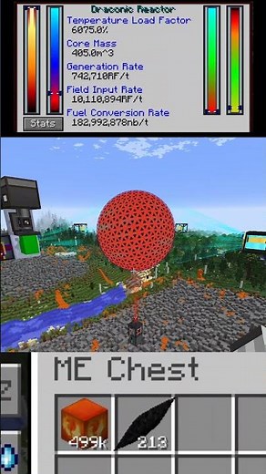 pushing draconic reactors to the limit #minecraft #draconicevolution #gtnh