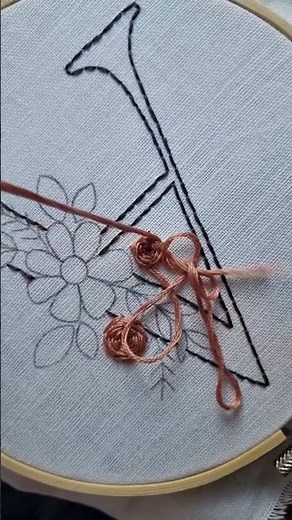 Embroidery Alphabet A–Z ✨ | Endless Gift Ideas #embroidery #tutorial #diy #handmade #craft #stitch