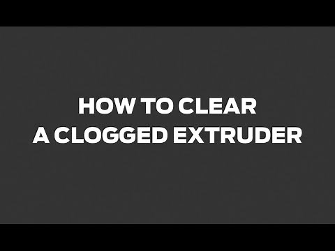 MakerBot Support | 5th Gen Replicators, How To Clear A Clogged Extruder