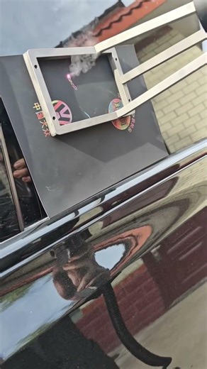 Hand-held laser marking machinemarkingmachine... #Shorts #buwei01