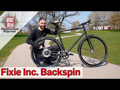 Günstig und leicht: Das neue E-Bike Fixie Inc. Backspin 2021 mit Singlespeed-Antrieb und Zehus-Motor