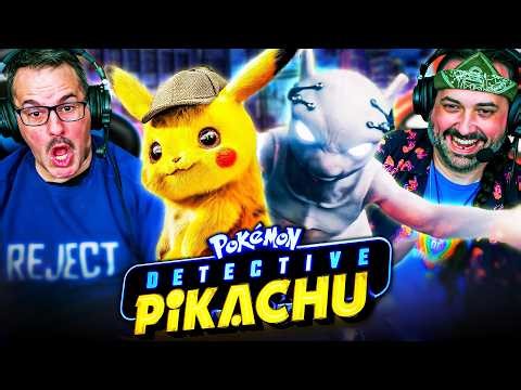 POKÉMON: DETECTIVE PIKACHU (2019) MOVIE REACTION!! First Time Watching!! Ryan Reynolds