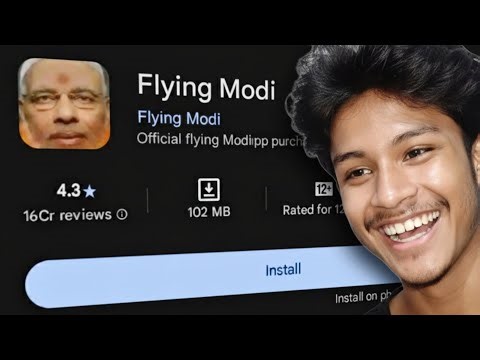 Hahaha 🤣 | Flying Modi Game | NEXT BYTE