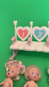 Tyco's Quints Playset - Rocking Chair & 5 Blond Hair Blue Eyed Sip and Wet Babies - Etsy UK