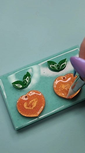 4.7K views · 120 reactions | Finishing the peach earrings ❤️...