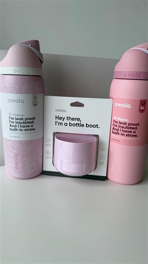 Owala 32oz color Rosa 🎀 Edición especial “Ribbon Toile” 💖 Envíos a todo México #mexico #owala #owalamexico #rosa #pink #termo #botella #girly | Chicly USA