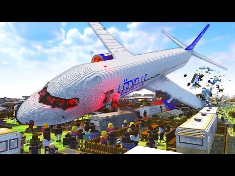 Realistic Boeing 737 Сrash | Teardown