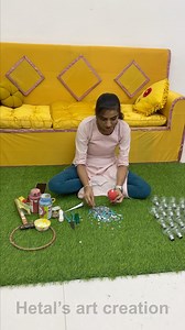 128K views · 325 reactions | Reuse old bulbs ideas - amazing jhummar making #diy #bulbs #jhummar | Hetal's Art - Creation | Facebook