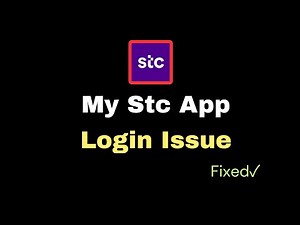 How to Fix My Stc App Login Issue