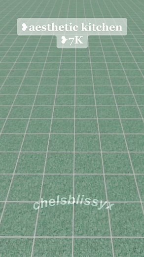 Aesthetic Kitchen Speedbuild in Bloxburg | Roblox