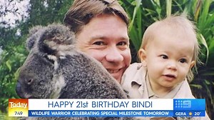 4.3M views · 144K reactions | On the eve of her 21st birthday, we look back on Bindi Irwin's early years and celebrate how far she's come!  #9Today | TODAY | Facebook