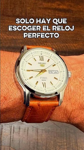 SEIKO! Solo hay que escoger el reloj perfecto, y colocarle una excelente correa! #seiko