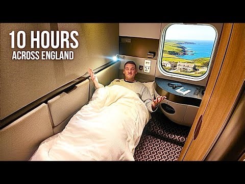 I Tried The First Class Sleeper Train From London to Cornwall