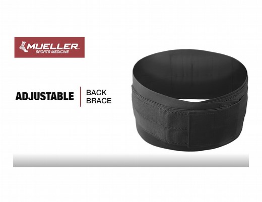 Watch Mueller Adjustable Back Brace on Amazon Live