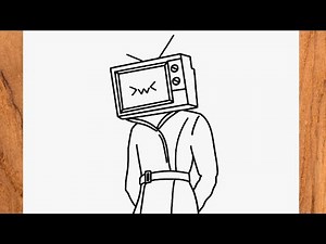 How to draw TV WOMAN Skibidi Toilet