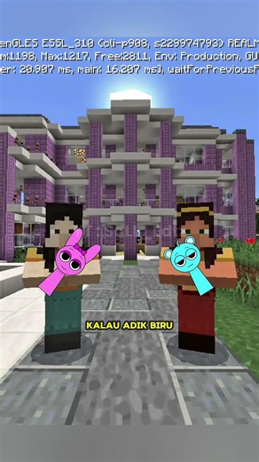 Beliin Sprunki Pink Biru #minecraft #funny #comedy #lucu #fypシ #shorts