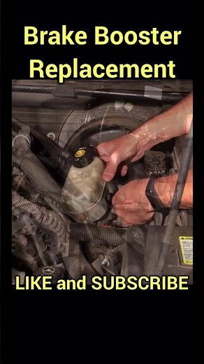 Brake Booster replacement. Full video on my YouTube channel. Please LIKE and SUBSCRIBE