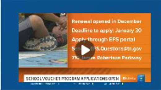 School voucher applications now open