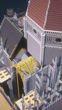 10,000 hours of construction time – and this is the result! #minecraft