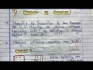 Charging by Induction | Class 12 Physics | Electric Charges and Fields | Easy Explanation