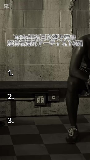 2025年来日公演予定の海外アーティスト3選